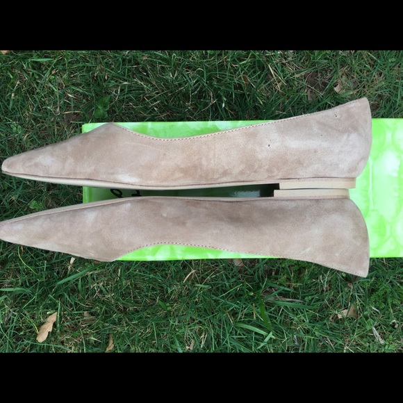 Sam Edelman Ruby suede flats, sz 8.5,taupe - Picture 3 of 5